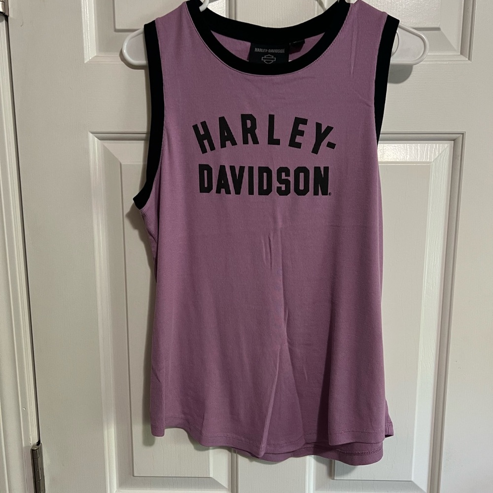 Harley Davidson Tank- Purple